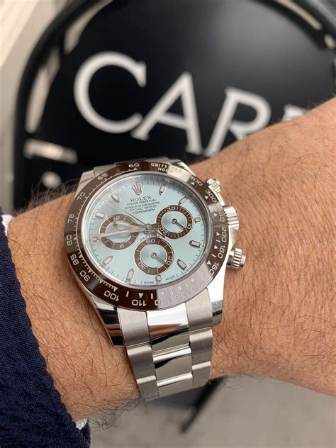 rolex daytona platinum dial.